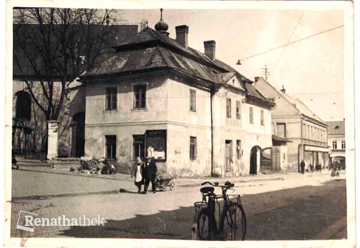 1947 stará radnice Třešť