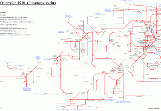 Bahnnetz AT 1930 V 4 3
