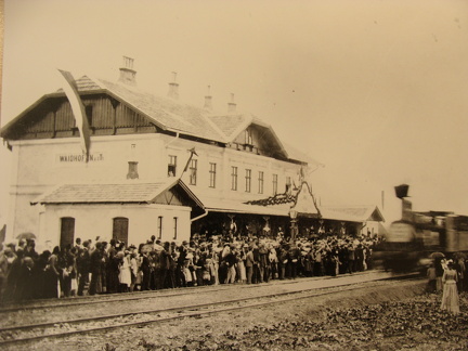 Bahnhof Waidhofen Eröffnung