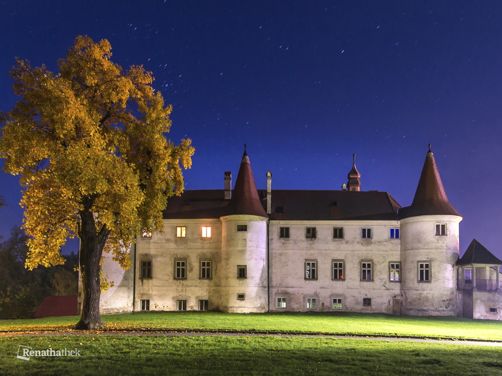 Dobersberg Schloss Nacht 01