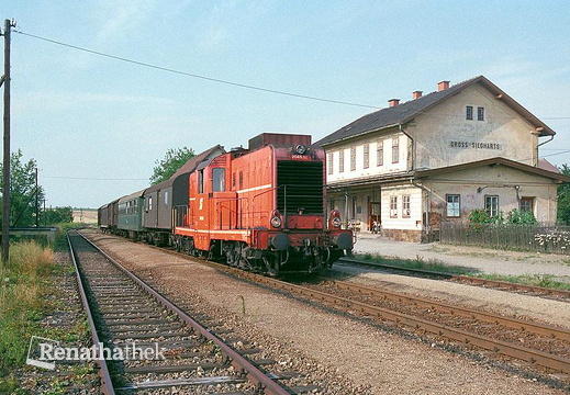 1981 24.07. Bahnhof Gr. Siegharts 2