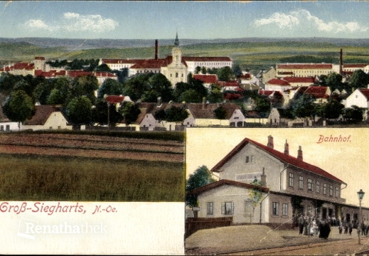 Gross Siegharts bahnhof gleisseite