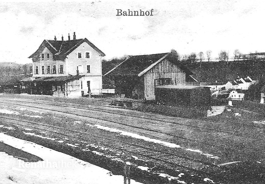 1900 Bahnhof Raabs