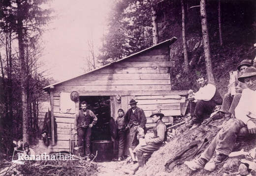 Bahnbau Sieghartsles 1900 2